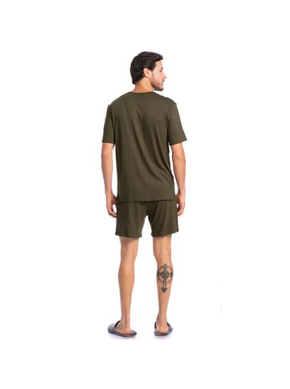 Pijama Masculino Curto New Romeu Tombini - Imagem 4 - Desktop