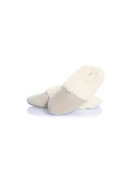 Chinelo Feminino Em Tweed Bianca Bege - Imagem 1