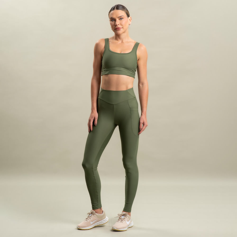 Top Feminino Square Crop Bounce Vivame - Imagem 3 - Mobile