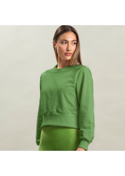 Moletom Feminino Megan Vivame Verde - Imagem 1