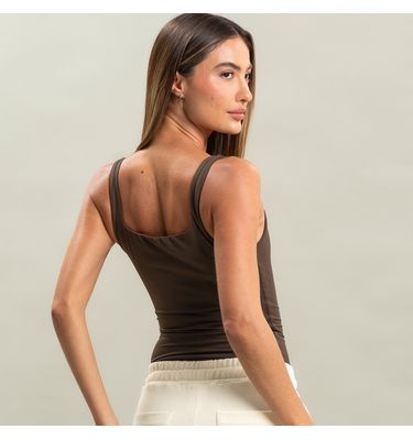 Regata Feminina Squareneck Contour 1 Vivame - Imagem 2 - Mobile