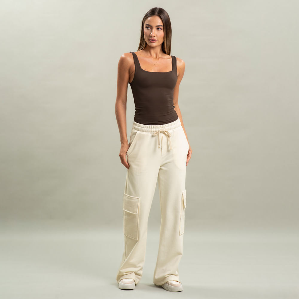 Regata Feminina Squareneck Contour 1 Vivame - Imagem 3 - Mobile