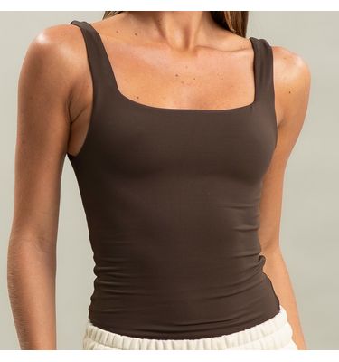 Regata Feminina Squareneck Contour 1 Vivame - Imagem 5 - Mobile