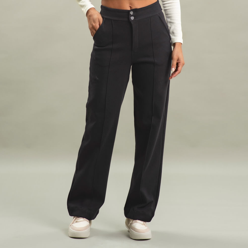 Calça Feminina Vinco Rachel Vivame Preto - Imagem 1