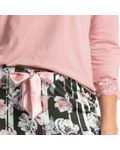 Pijama-Feminino-Capri-Floral-Lola-Rosa