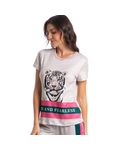 Pijama-Feminino-Longo-Manga-Curta-Jungle-Tigre