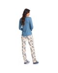 Pijama-Feminino-Longo-Floral-Maiana