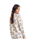 Pijama-Feminino-Longo-Abotoado-Floral-Maiana