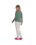 Pijama-Feminino-Longo-Com-Bolso-Lina-Verde