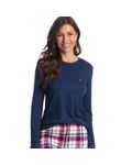 Pijama-Feminino-Longo-Xadrez-Leticia