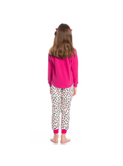 Pijama Larissa Soft Longo Infantil - Imagem 4 - Desktop