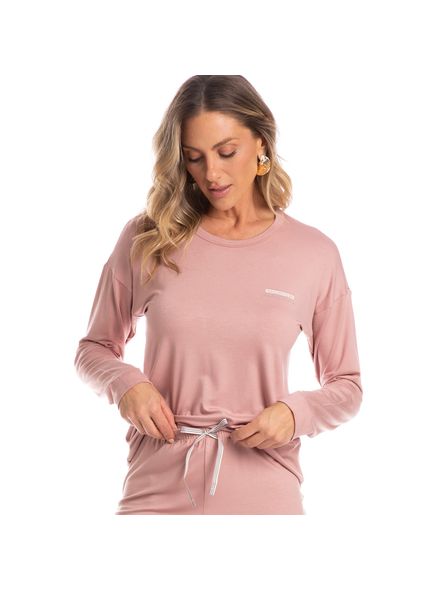 Pijama-Feminino-Longo-Liso-Carmela