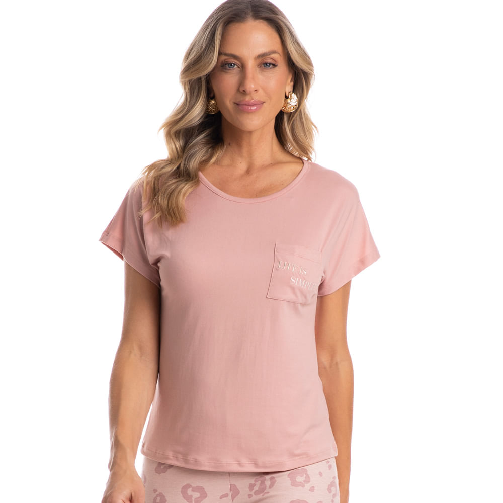 Pijama Feminino Pescador Cecília - Main Image