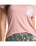 Pijama-Feminino-Curto-Com-Bolso-Bela-Hora-Do-Cha