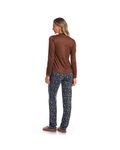 Pijama-Feminino-Longo-Com-Bolso-Bela-Hora-Do-Cha