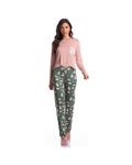 Pijama-Feminino-Longo-Com-Bolso-Bela-Hora-Do-Cha