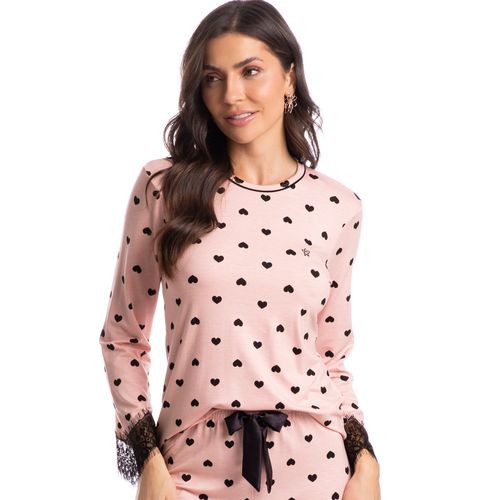 Pijama-Feminino-Longo-Com-Renda-Louise