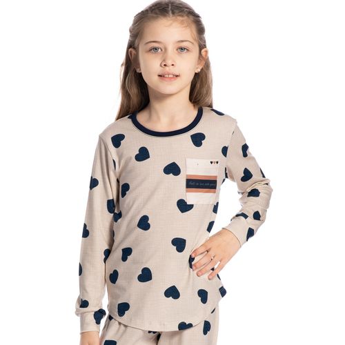 Pijama-Infantil-Feminino-Longo-Lile