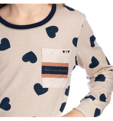 Pijama Infantil Feminino Longo Lile - Imagem 5 - Mobile