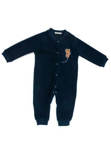 Macacão Soft Baby Lile Azul-marinho - Imagem 1