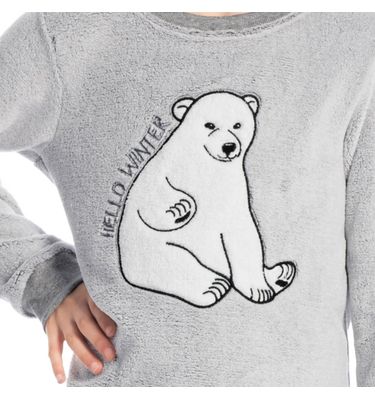 Pijama Infantil Unissex Longo Soft Polar - Imagem 5 - Mobile