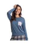 Pijama-Feminino-Longo-Xadrez-Laura