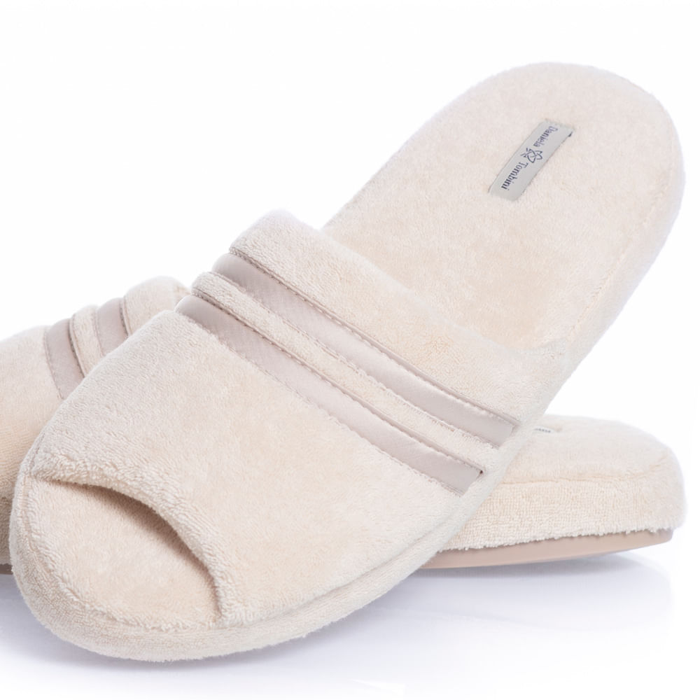 Chinelo Em Atoalhado Aberto Liss - Imagem 2 - Mobile