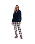 Pijama-Feminino-Longo-Abotoado-Microsoft-Bia