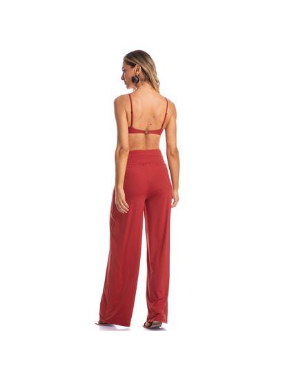 Calça Feminina Com Cós Franzido Jeri - Imagem 4 - Desktop