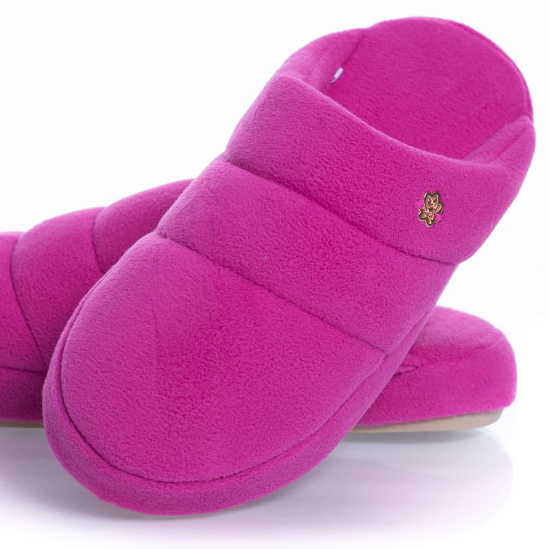 Chinelo Feminino Em Microsoft Puffer Rosa - Imagem 2