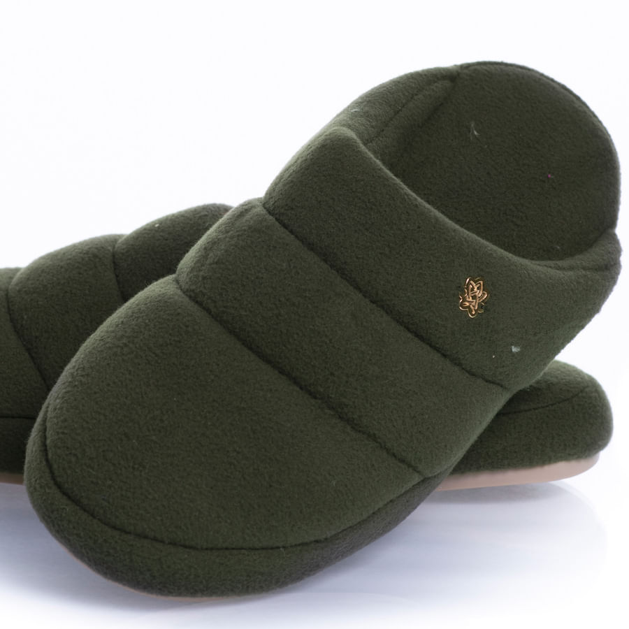 Chinelo Feminino Em Microsoft Puffer Verde - Imagem 2