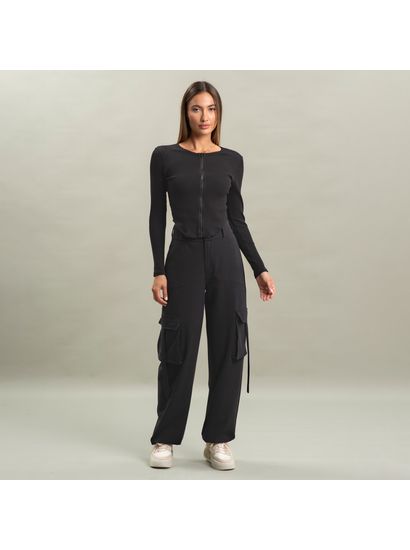 Calça Feminina Cargo Com Bolso Chloe Vivame - Imagem 3 - Desktop