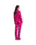 Pijama-Feminino-Longo-Abotoado-Clarisse-Rosa