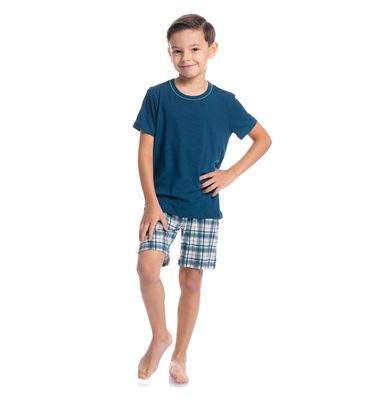 Pijama Masculino Curto Infantil Sunny Tombini - Imagem 3 - Mobile