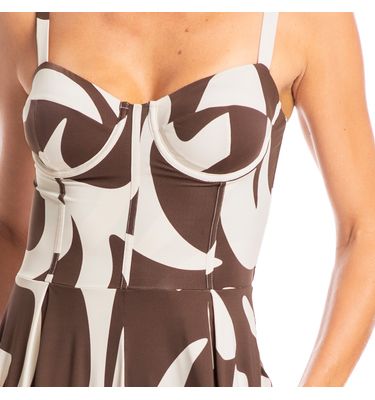 Macacão Corset Cacau - Imagem 5 - Mobile