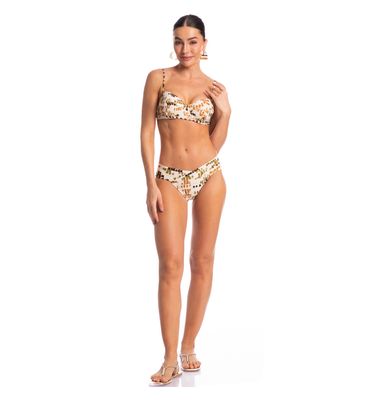 Biquíni Aro Corset Transpassada Média Conchas - Imagem 3 - Mobile