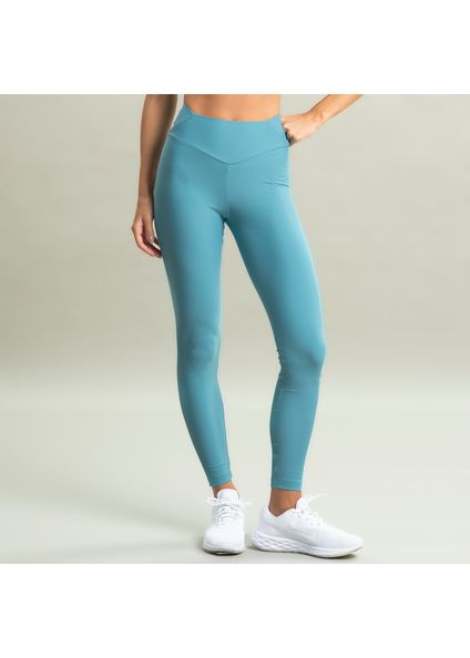 Calça Legging Curve Shape New Outside Vivame Azul - Imagem 1