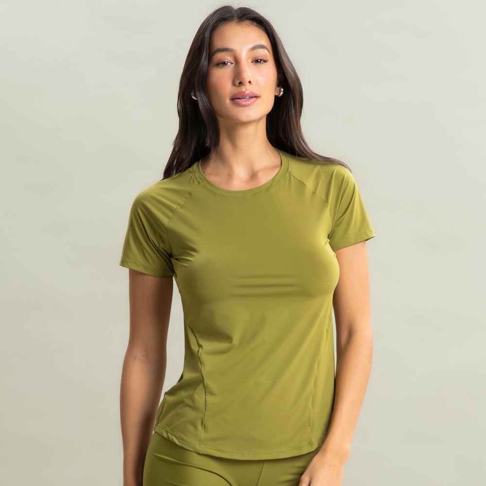 Camiseta Feminina Raglan Outside Vivame - Imagem 1