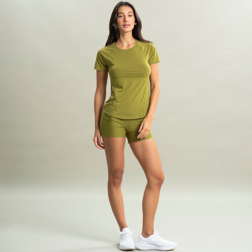 Camiseta Feminina Raglan Outside Vivame - Imagem 3 - Mobile