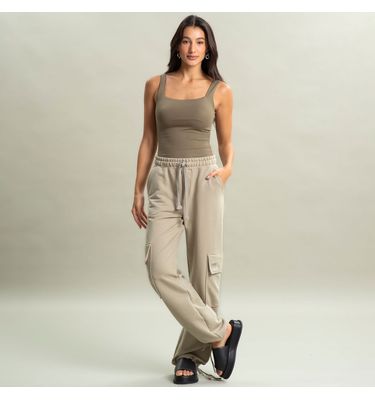 Regata Feminina Squareneck Contour Vivame - Imagem 3 - Mobile
