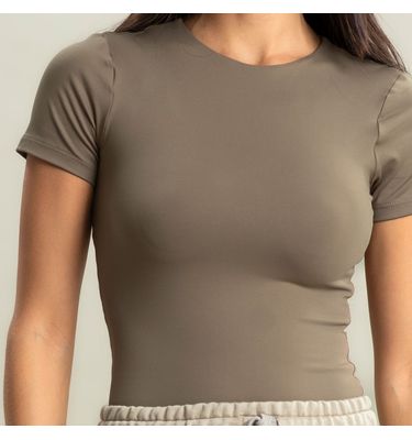 Blusa Feminina Manga Curta Contour Vivame - Imagem 5 - Mobile