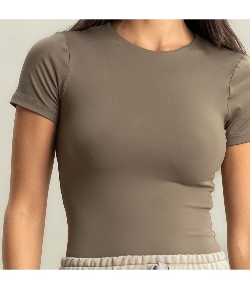 Blusa Feminina Manga Curta Contour Vivame - Imagem 5 - Desktop