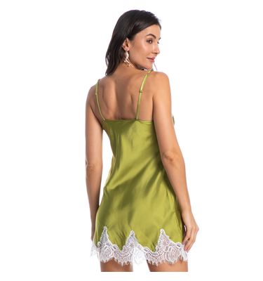 Camisola Curta Com Renda Malu - Imagem 2 - Mobile
