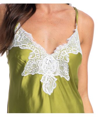 Camisola Curta Com Renda Malu - Imagem 5 - Mobile