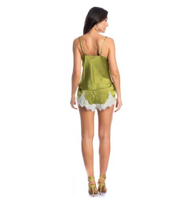 Short Doll Mini Com Renda Malu - Imagem 4 - Mobile