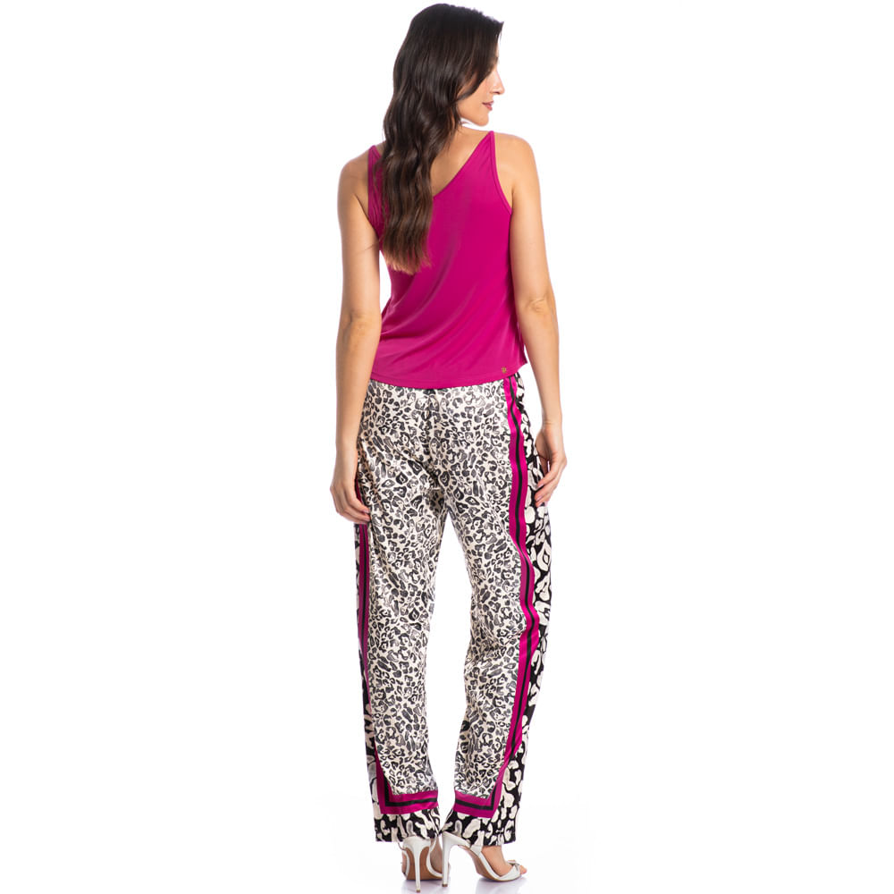 Pijama Longo Feminino Luna Onça - Imagem 4 - Mobile
