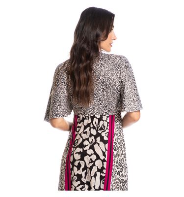 Kaftan Feminino Longo Luna Onça - Imagem 2 - Mobile
