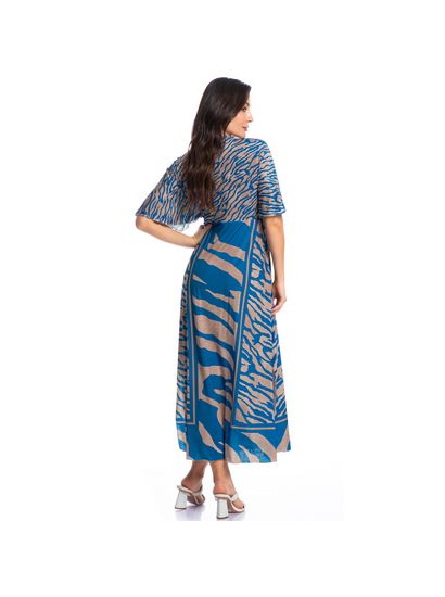 Kaftan Feminino Longo Luna Zebra - Imagem 4 - Desktop