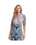 Kaftan Feminino Longo Paola Abacaxi