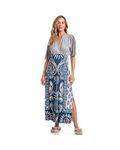 Kaftan Feminino Longo Paola Abacaxi